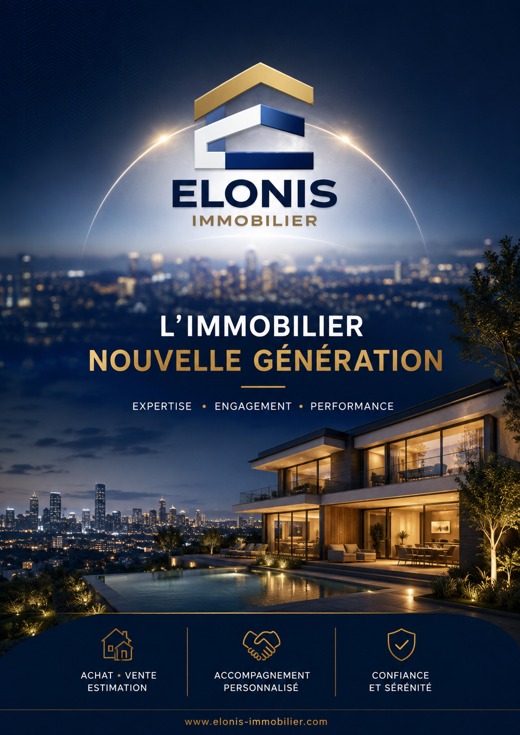 ELONIS Immobilier, écosystème immobilier pour estimer, vendre, financer, rénover et sécuriser un bien