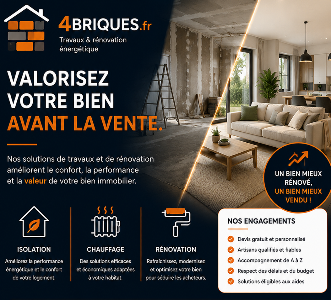 4BRIQUES - Travaux & rénovation énergétique