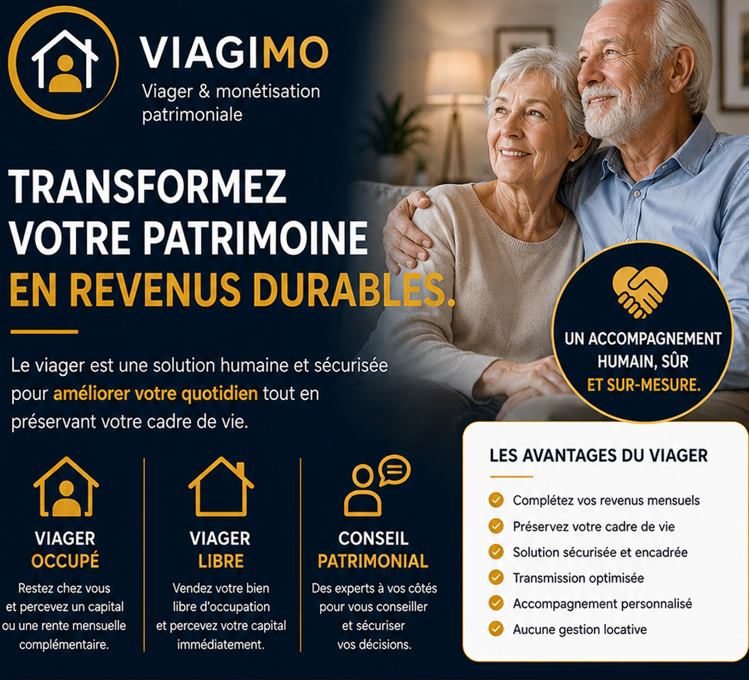 VIAGIMO - Viager & monétisation patrimoniale